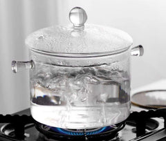 Glass Cooking Pot