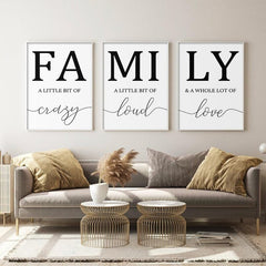 Family Canvas Set