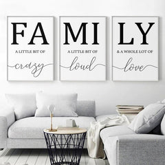 Family Canvas Set