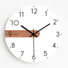 Exposed Wood Clock
