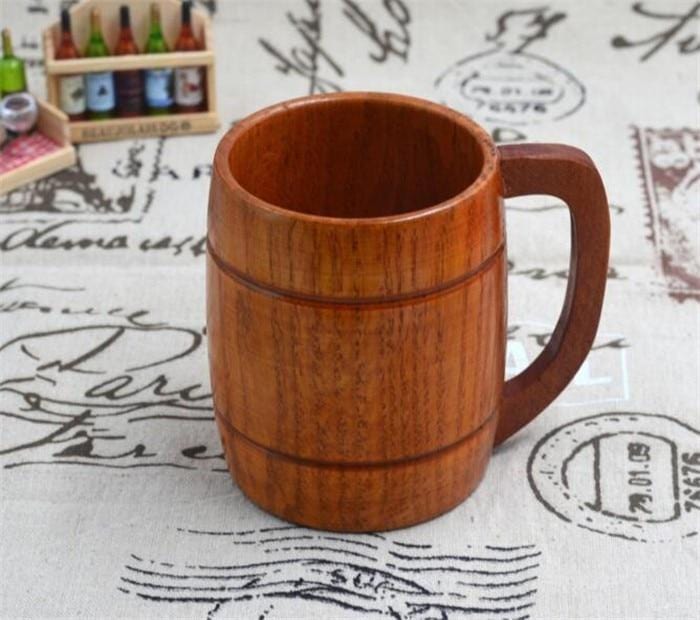 Natural Wood Mug