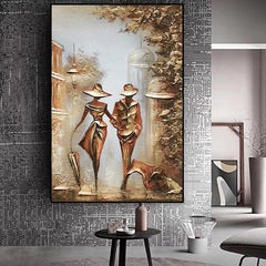 Elegant Couple Canvas